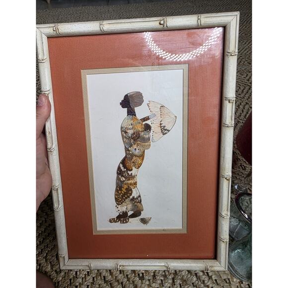 Hand Crafted Butterfly Pictures Made from Butterfly Wings African - Picture 1 of 16